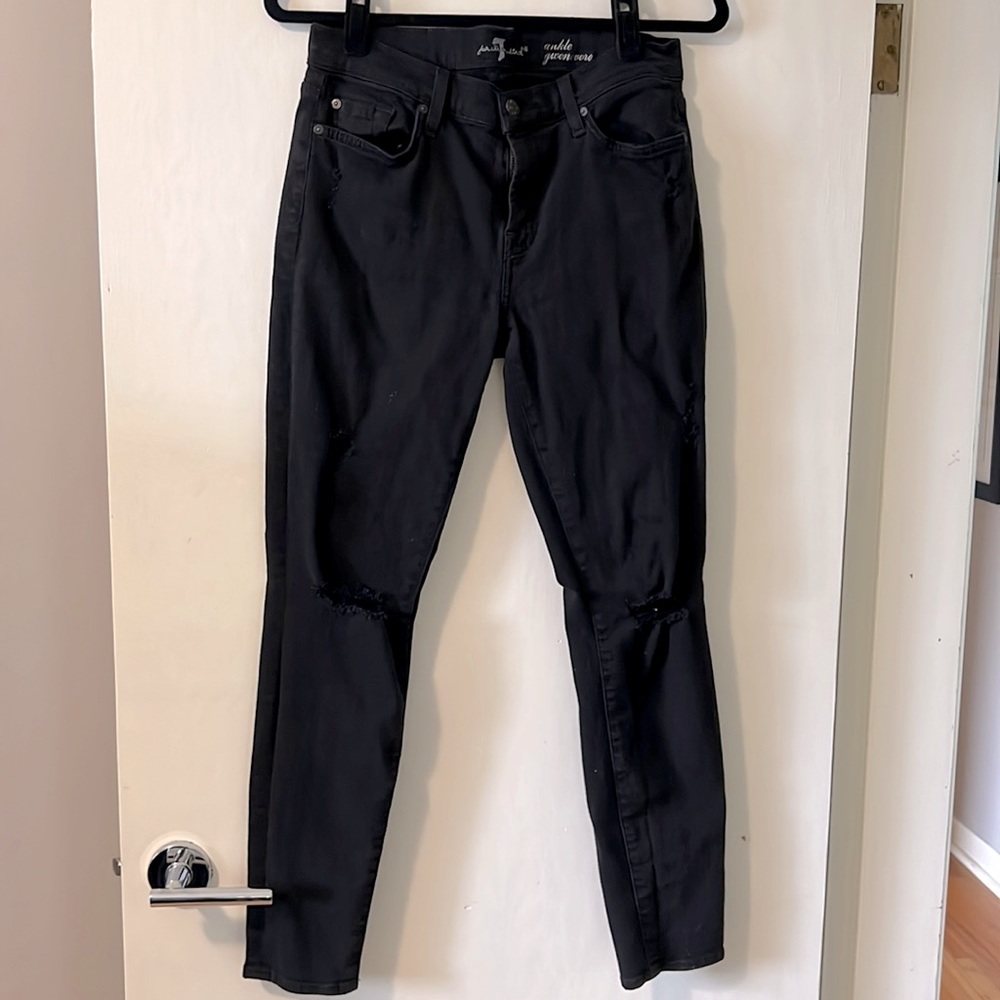 Seven for all mankind distressed jeans